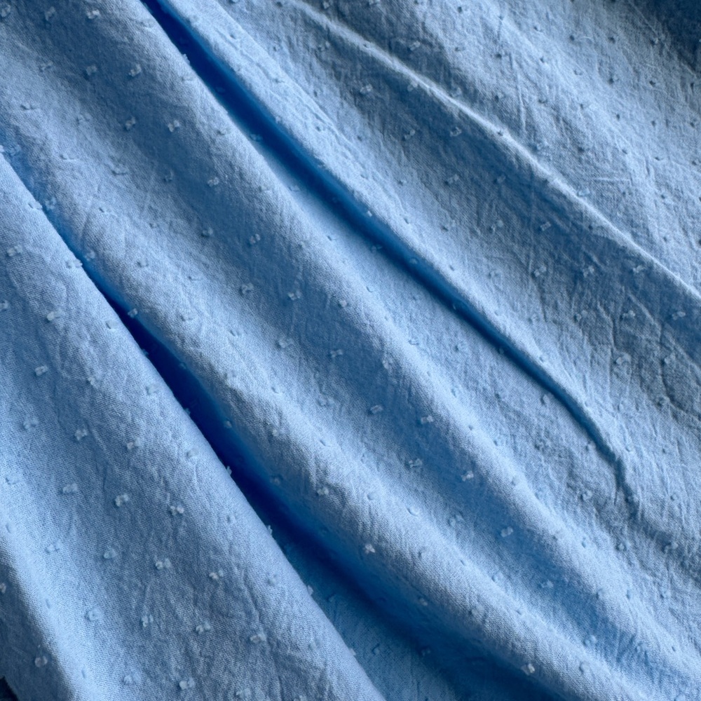 LAKE Blue Cotton Dress - Picture 3 of 6